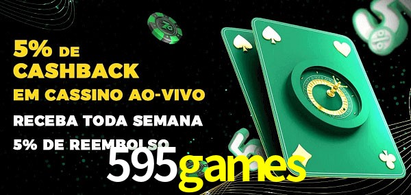 Promoções do cassino ao Vivo 595games